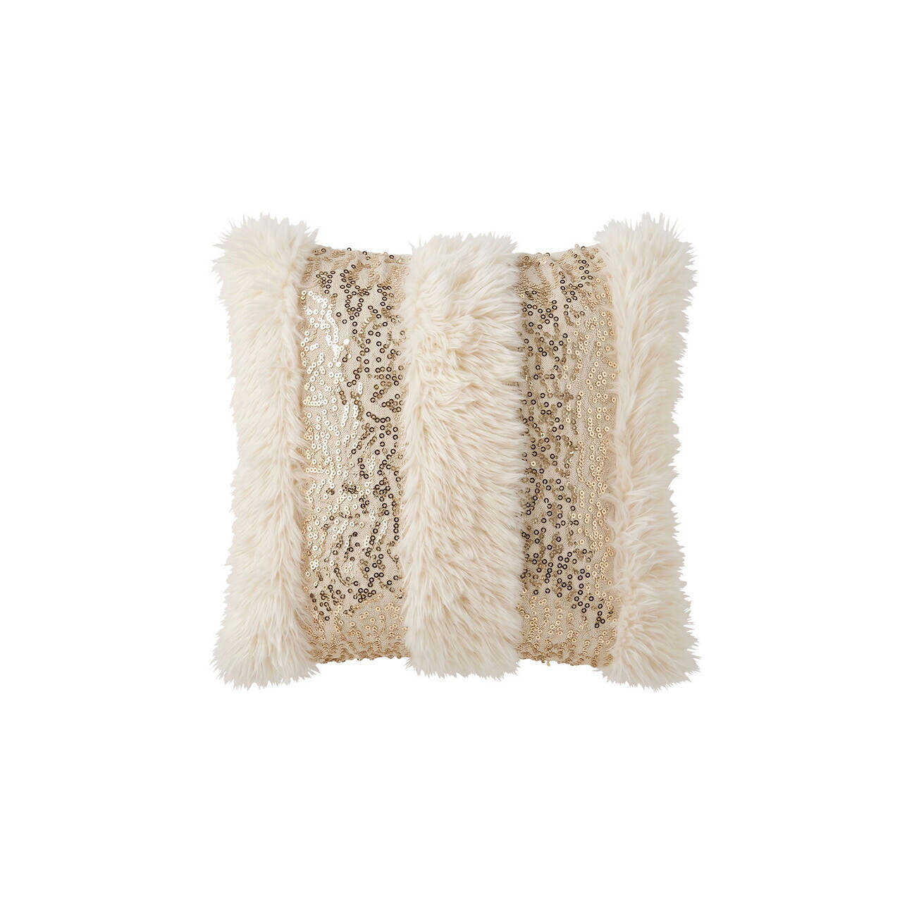 Husa de perna, Morocco 43, 43x43 cm, 65% POLIESTER RECICLAT/35% IN, Crem — imaginea 3