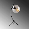 Lampa de masa, Tatum, 584TTM1717, Metal, Negru