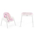 Scaun de masa pentru bebelusi, L'essentiel Maison, Carousel, Roz