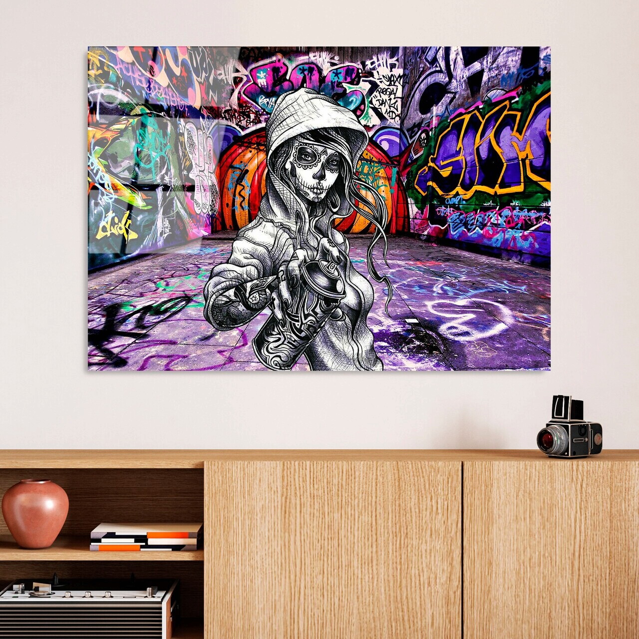 Tablou decorativ, UV-786 70 x 100, 70 x 100 cm, Multicolor — imaginea 2