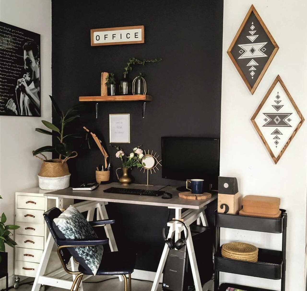 Tablou decorativ, CZM011, Lemn, MDF, Multicolor - 1 | YEO