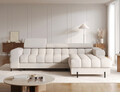 Coltar extensibil dreapta 3 locuri ELTAP, RT-18ROY, Felro, 285x181x93 cm, lemn/poliester, bej