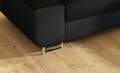 Coltar extensibil dreapta 4 locuri, ELTAP, Anton, 272x203x85 cm, lemn/poliester, negru