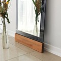 Oglinda Cheval, Neostill, Murano, 50x170x3 cm, Metal, Stejar / Fume