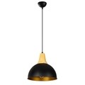 Lustra Opviq Saglam, E27, 100 W, negru