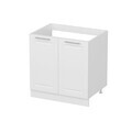 Dulap pentru bucatarie, Hanah Home, Minar, 80x87x58 cm, Alb