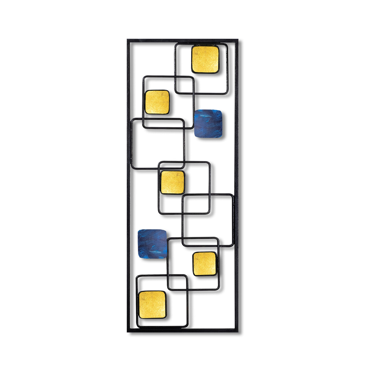 Decoratiune de perete, Metal Art İnfinite, Metal, Dimensiune: 74 x 28 x 5 cm, Multicolor - 1 | YEO