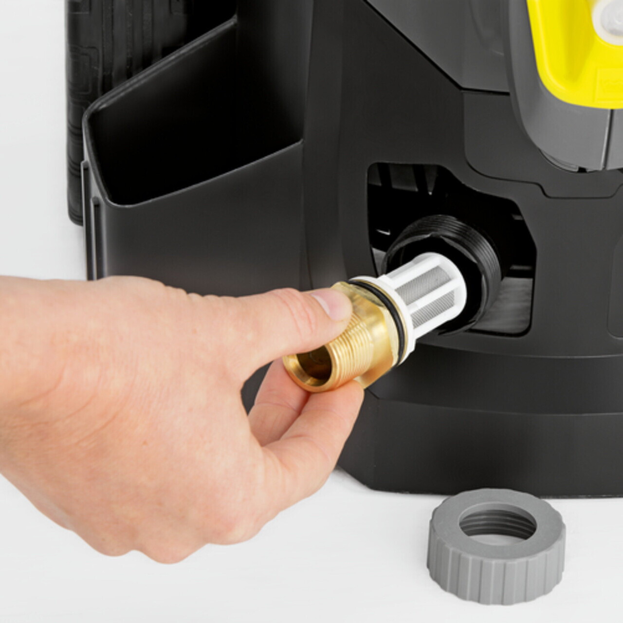Aparat de spalat cu presiune profesional HD 5/15 CX Plus + FR Classic, Karcher, gri — imaginea 4