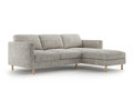 Coltar dreapta 3 locuri, Eden, Micadoni, 250x150x90 cm, tesatura structurata, bej melange