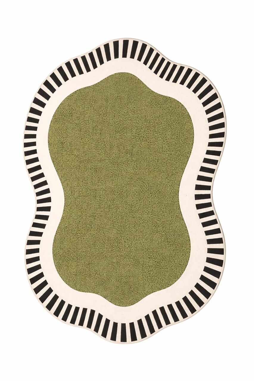 Covor, DC-7507-04, 80x250 cm, Poliester, Verde — imaginea 2