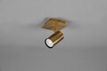 Aplica de perete Marley, TRIO, 12x12x15 cm, 25W, 1x GU10, metal, bronz antic