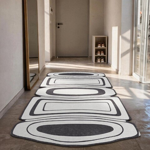Covor, Fr389, 140x220 cm, Negru