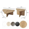 Set masuta de cafea, Neostill, Ballare Set, Maro