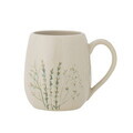 Cana, Bloomingville, Bea, 10x10.5 cm, 400 ml, ceramica, natural