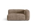 Modul dreapta pentru canapea, 1 loc, Martina-212, Micadoni Home, 160x106x75 cm, velur, maro ghinda