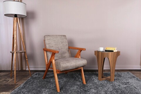 Scaun, massive design, melody, fag / gri
