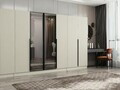 Dulap pentru haine, Hanah Home, Nisa, 360x210x52 cm, Gresie