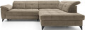 Coltar extensibil dreapta 5 locuri ELTAP, RT-20AU, Inferne, 297x210x107 cm, lemn/poliester, bej inchis