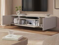 Comoda TV ADRK, Femur, 200x41x40 cm, PAL laminat, casmir