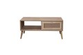 Masuta de cafea, Wolina, Mount, 55x100x45 cm, Corp: PAL 100% MELAMINAT, Stejar