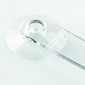Racleta pentru baie Basic, iDesign, 20.3x1.6x20.3 cm, cu ventuze