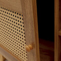 Comoda TV Notto, Homla, 120x40x45 cm, MDF, natur