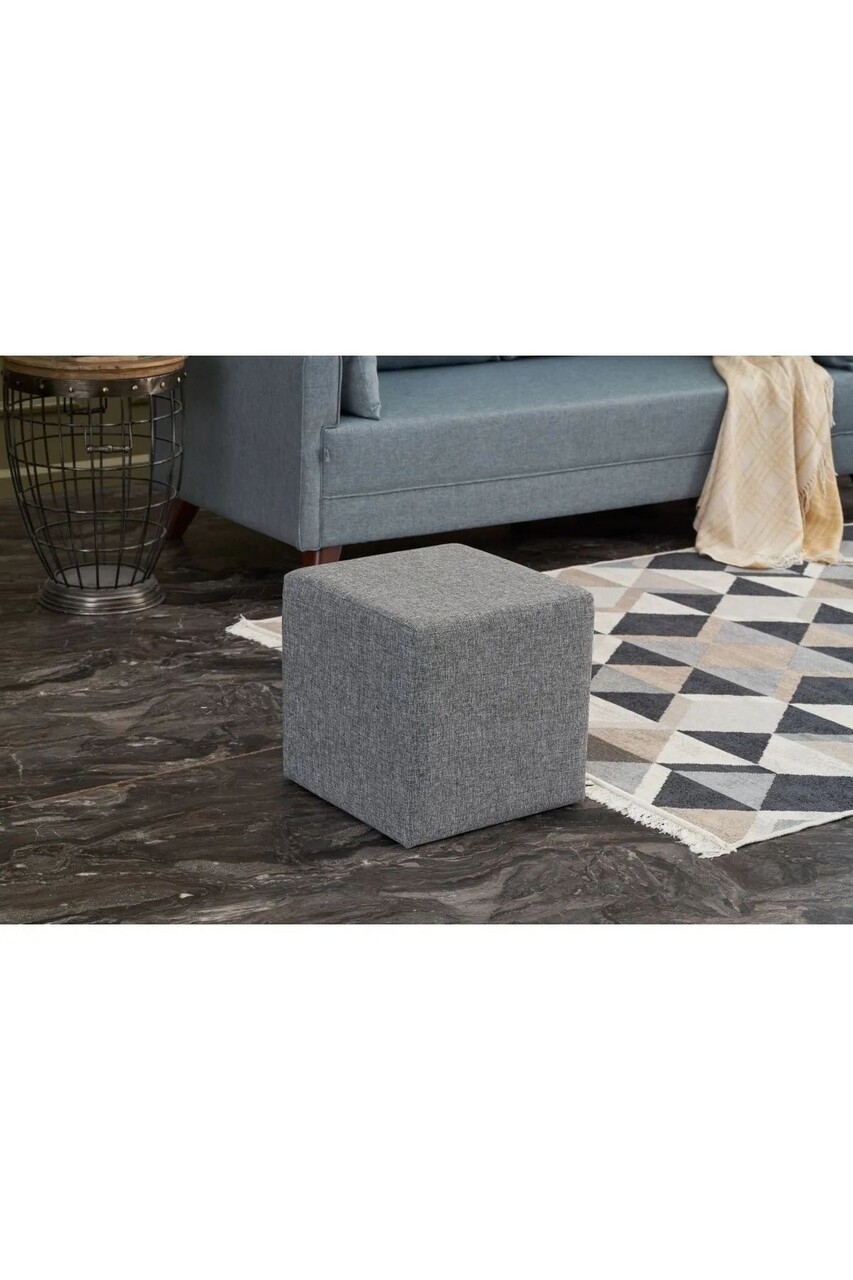 Taburet, Atelier del Sofa, 825BLC1456, Gri - view 2