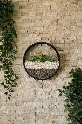 Decoratiune de perete, merseyside, metal , fier, negru