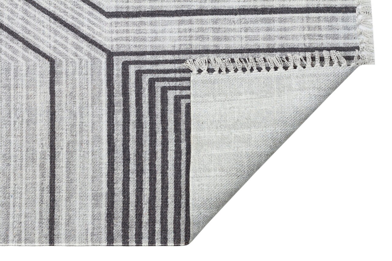 Covor, As 05 Grey , 80x300 cm, Bumbac, Multicolor - 3 | YEO