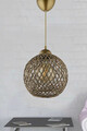 Lustra, Hmy Design, 687HMY1108, Metal, Negru