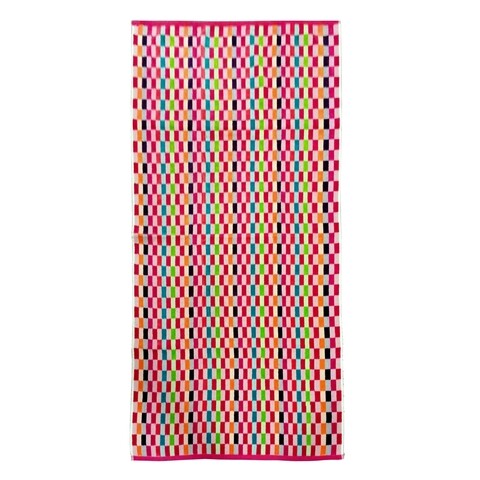 Prosop de plaja Mozaic, Heinner, 86×160 cm, bumbac, multicolor Heinner