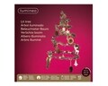 Decoratiune luminoasa Fir, Lumineo, 29 cm, alb