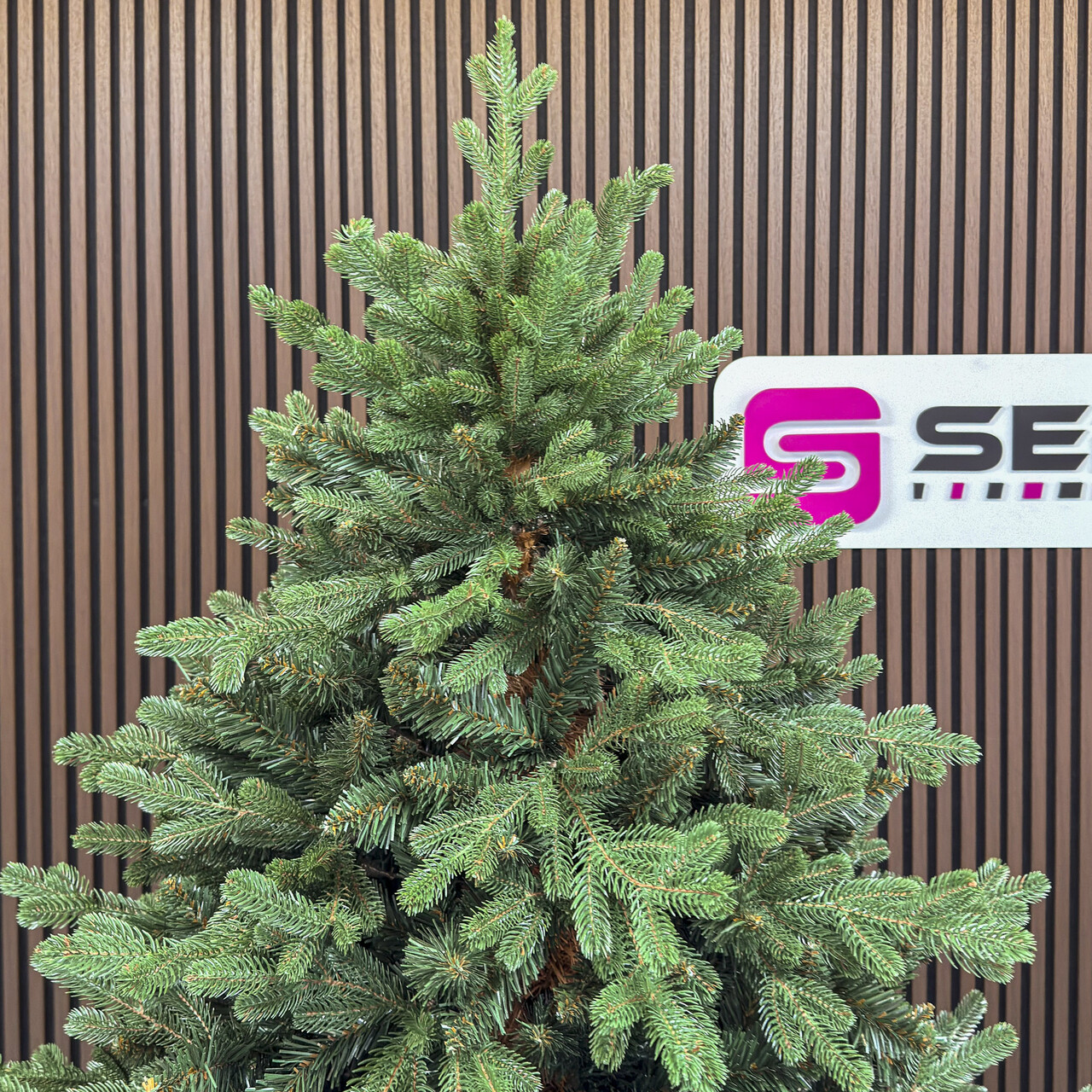 Brad artificial Christmas Deluxe by Sersimo, Royal Felara, 2D+3D, 210cm — imaginea 4