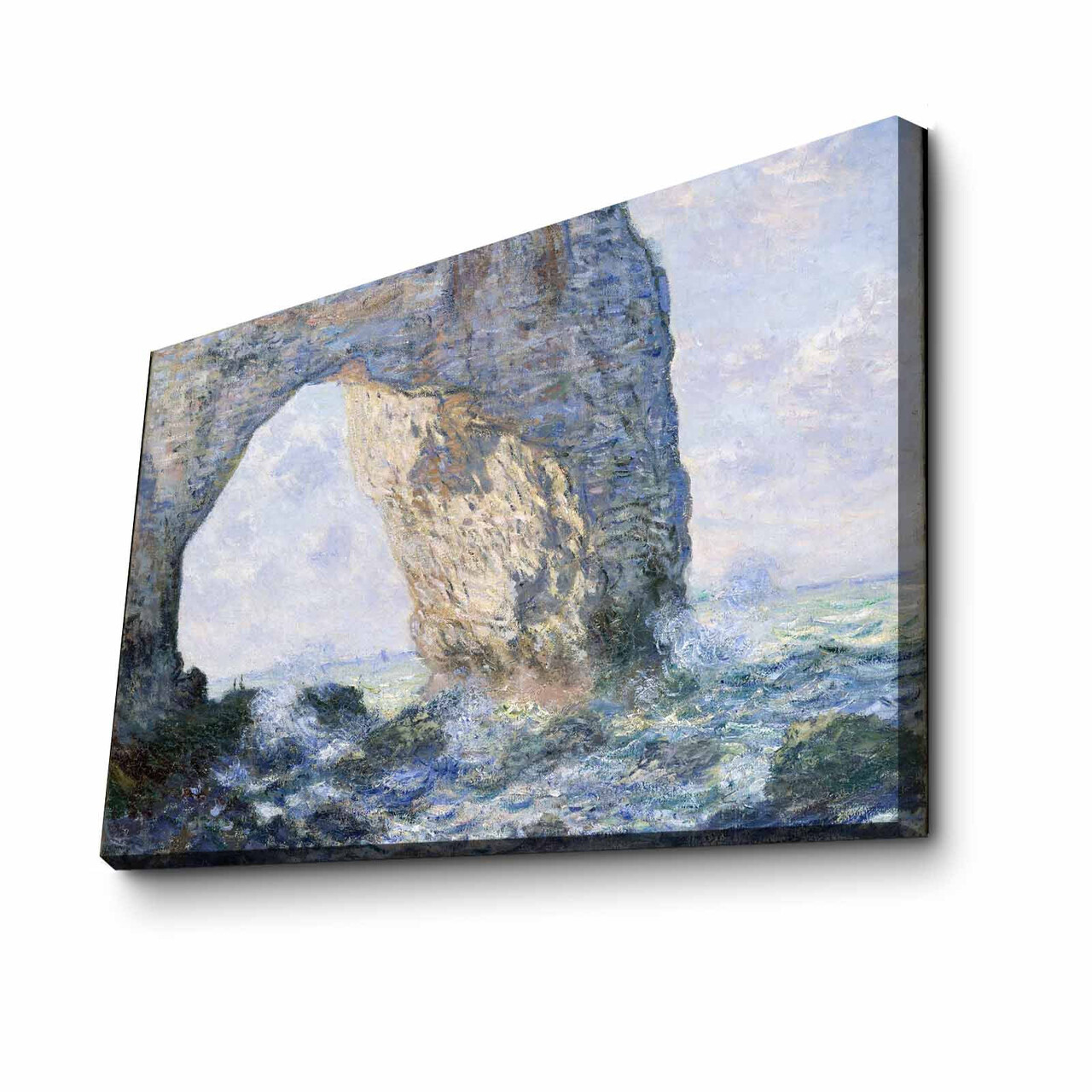 Tablou decorativ, 4570MONET021, Lemn, Multicolor - view 2