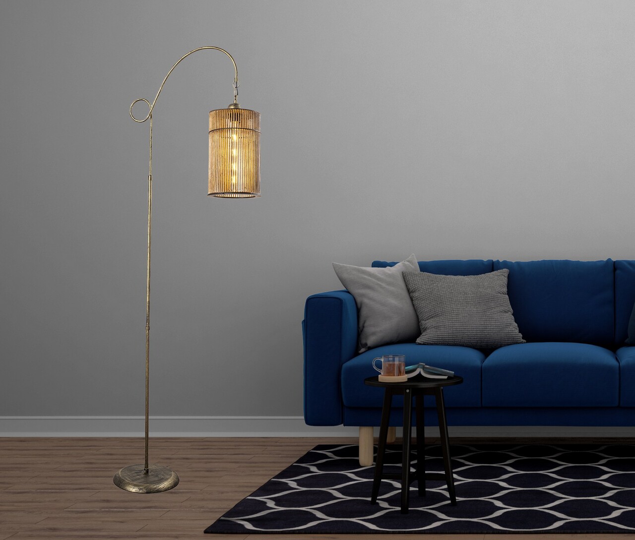 Lampadar, L'essentiel Maison, 390FLH2199, Maro antichizat