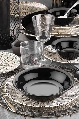 Serviciu de masa, 24 piese, Kutahya Porselen, NCHR24Y289073, ceramica