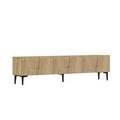 Comoda TV, Odessa, Oscar, 180x45x31.4 cm, Maro