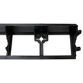 KIT bordura gazon artificial: 8 bucati bordura + 16 bucati cuie de fixare bordura Nortene, Decorino, negru
