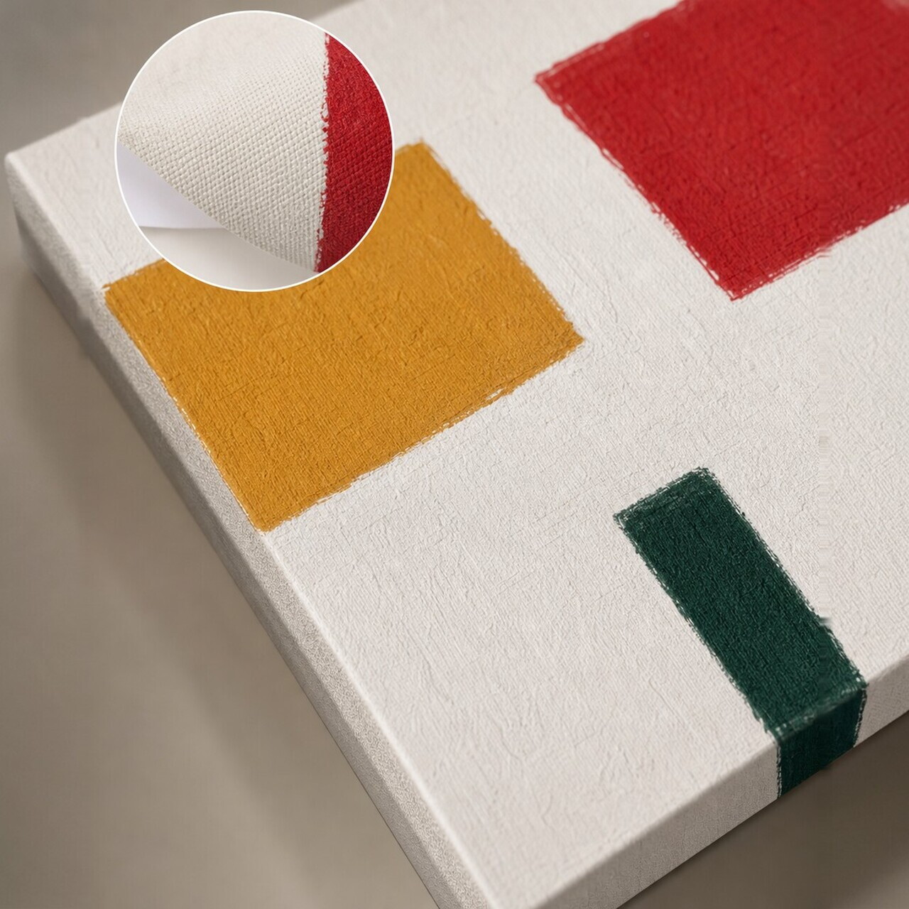 Tablou decorativ, Huhu3201, Cadru: Lemn de pin, Multicolor — imaginea 3