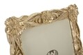 Rama foto, Mauro Ferretti, Twist, 26.6 x 2.2 x 31.3 cm, polirasina/sticla, auriu/alb