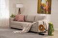 Canapea extensibila 3 locuri, Balcab Home, 825BLC5248, Lemn / MDF / PAL, Bej