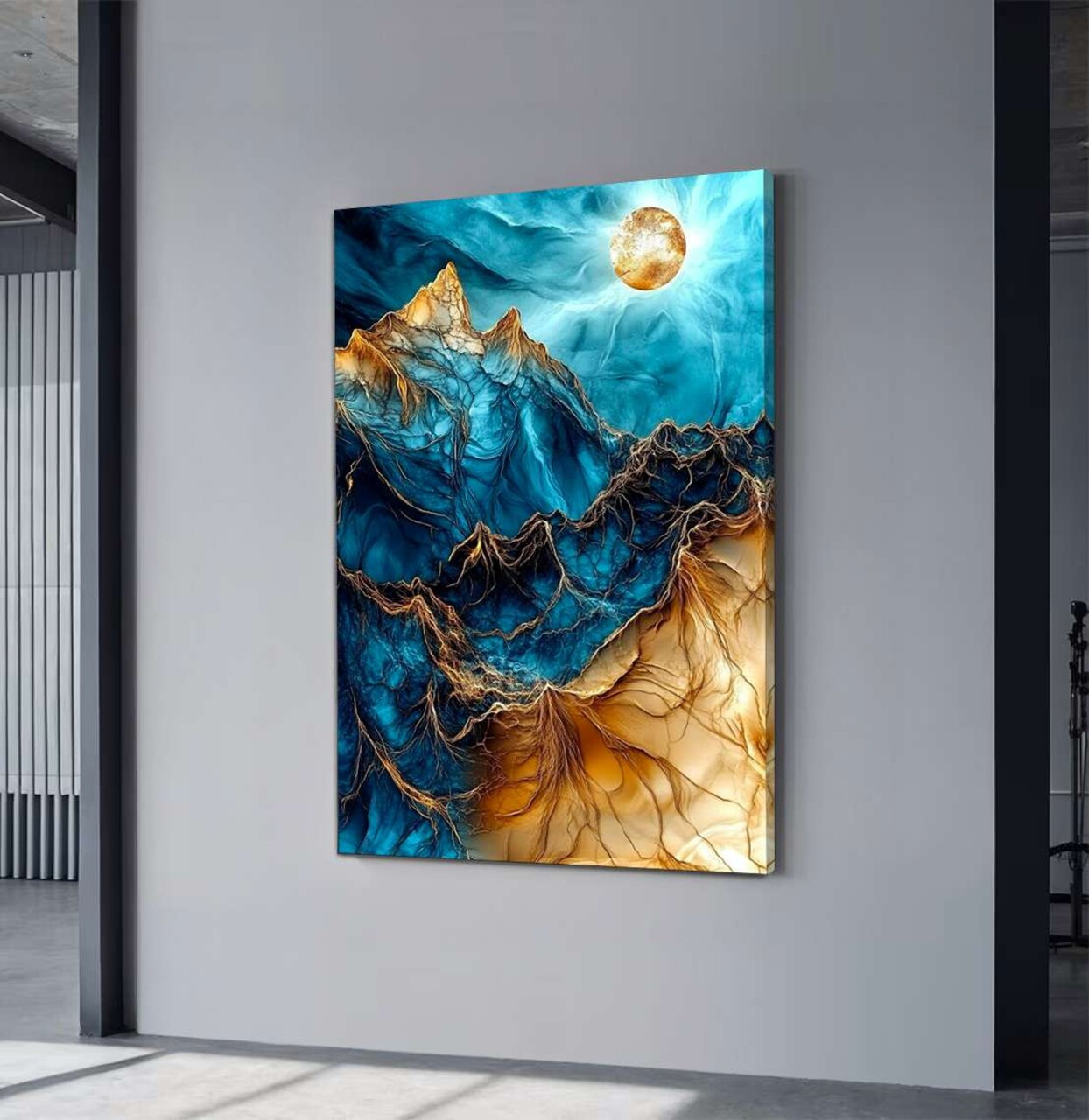 Tablou decorativ, YNS-1023-80 x 120, Lemn, Multicolor - view 2