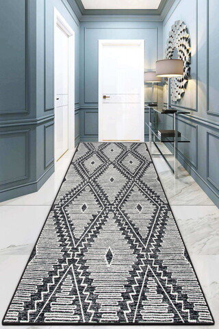 Covor, Twin Triangles Djt, 80x200 cm, Multicolor
