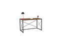 Birou, Puqa Design, Work, 121x72x60 cm, PAL, Nuc / Negru