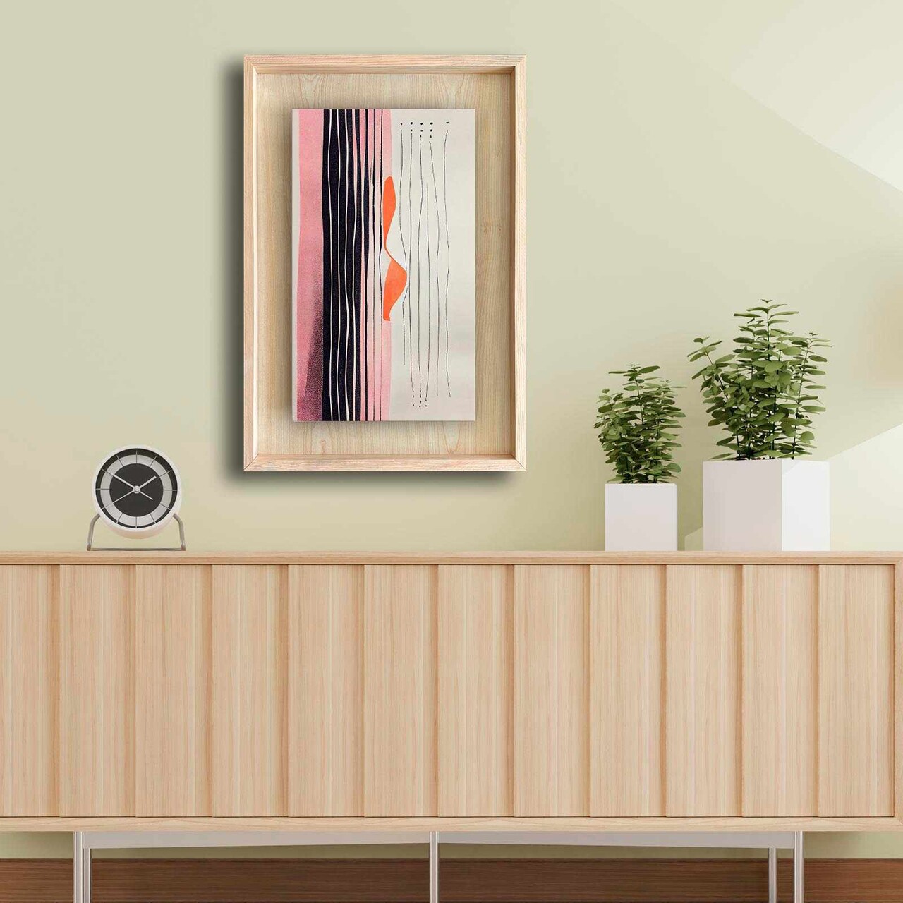 Tablou decorativ, Ahsakca, Fundal: 100% MDF de arțar (grosime: 2,7 mm) Vopsea: 100% MDF (grosime: 5 mm), Multicolor - view 2
