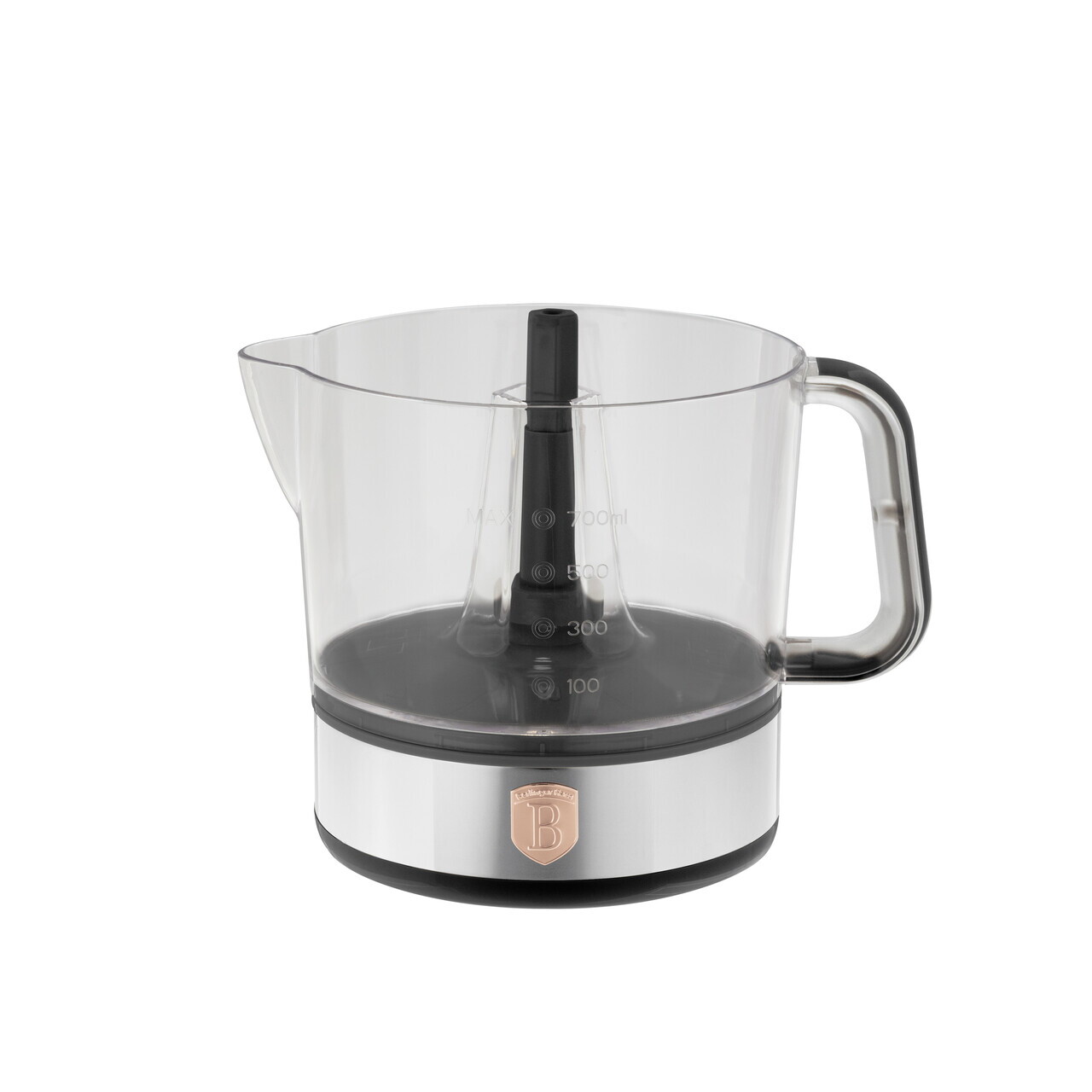 Storcator electric de citrice Berlinger Haus, Black Rose, 40W, 700 ml, plastic/inox, negru/transparent - imagine 4