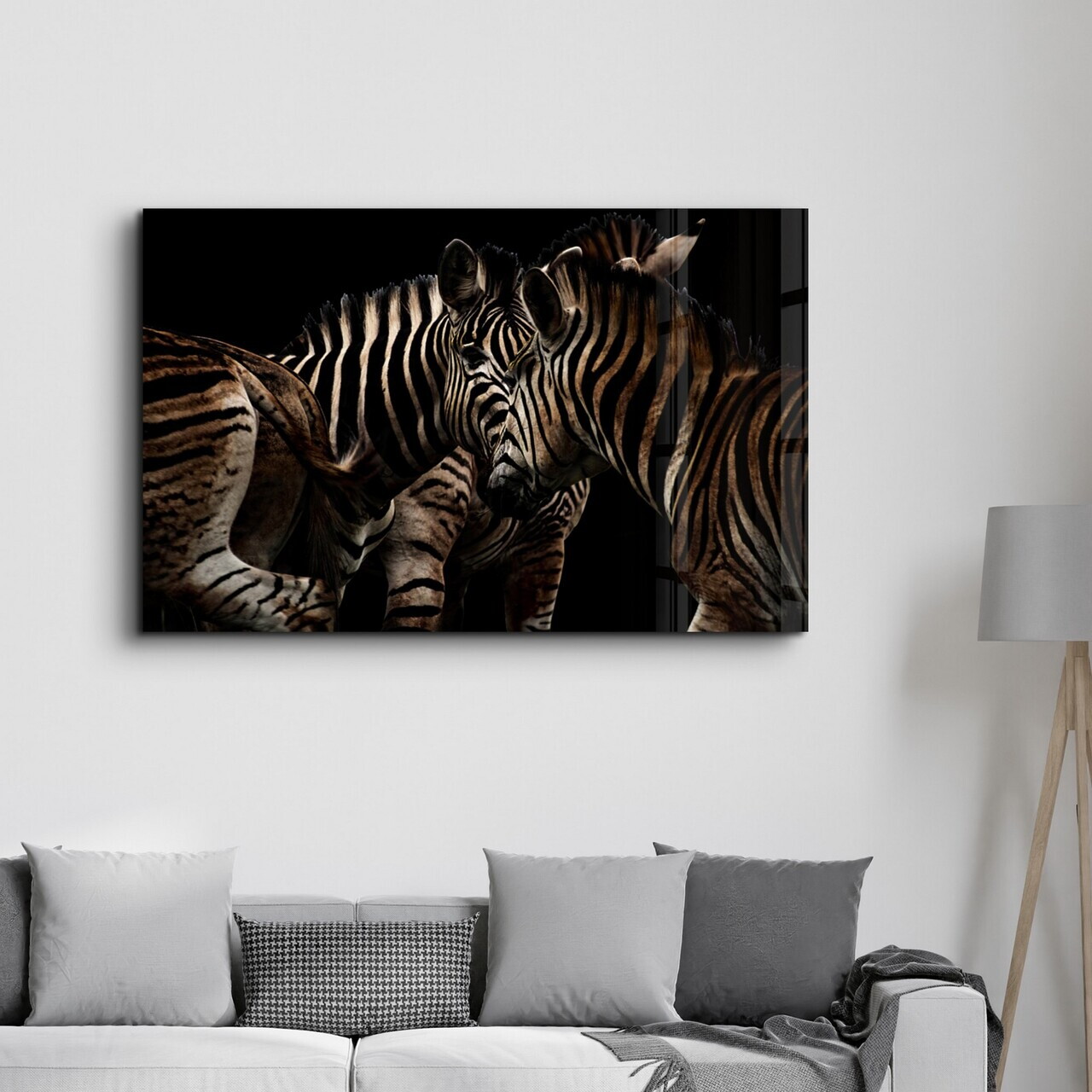 Tablou decorativ, CAM-1048, Dimensiuni: 70 x 110 cm, Multicolor — imaginea 3