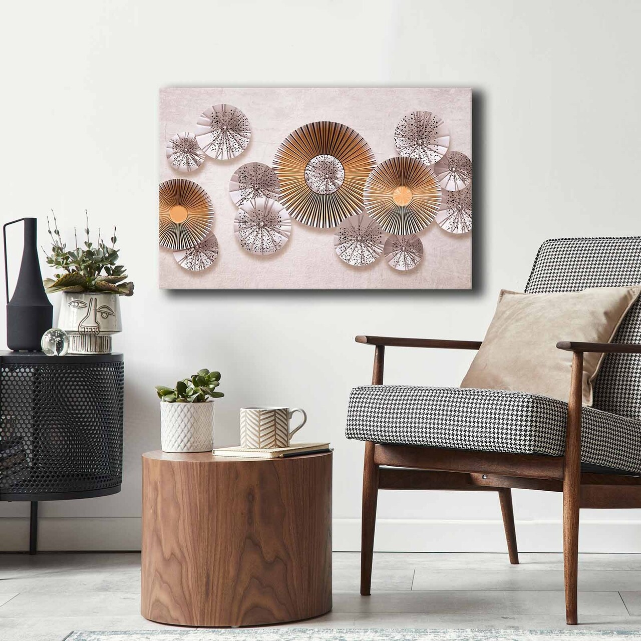 Tablou decorativ, 4570GSC-020, Lemn, Multicolor - view 3