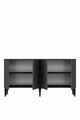 Consola, Hanah Home, Gumus 150, 150x79x32 cm, Antracit