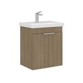 Dulap de baie cu chiuvetă, Hanah Home, Desna 50, Stejar Sonomo